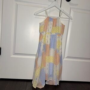 Colorful Patchwork Kids Dress